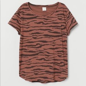 H&M Tiger Print T-Shirt